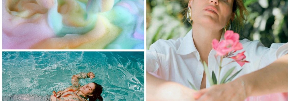 the mood,maille fluo,moodboard,couleurs