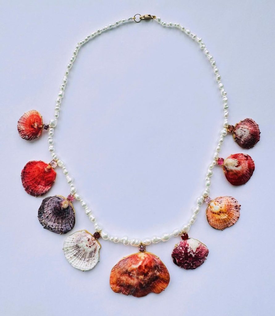 Marisa Klass,bijoux,Toronto,coquillages,pierres fines