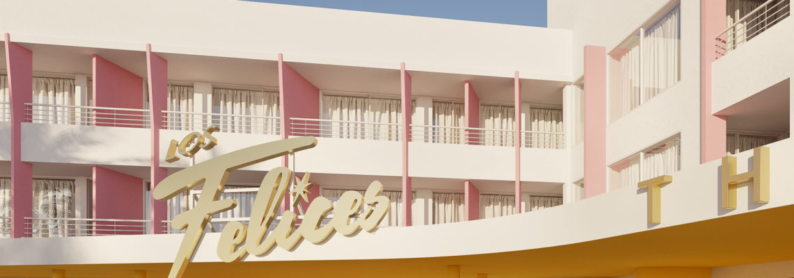 Los felices, hôtel,Ibiza,concept group,palm springs,mid-century,the fashion hotel, Californie,hotel,travel